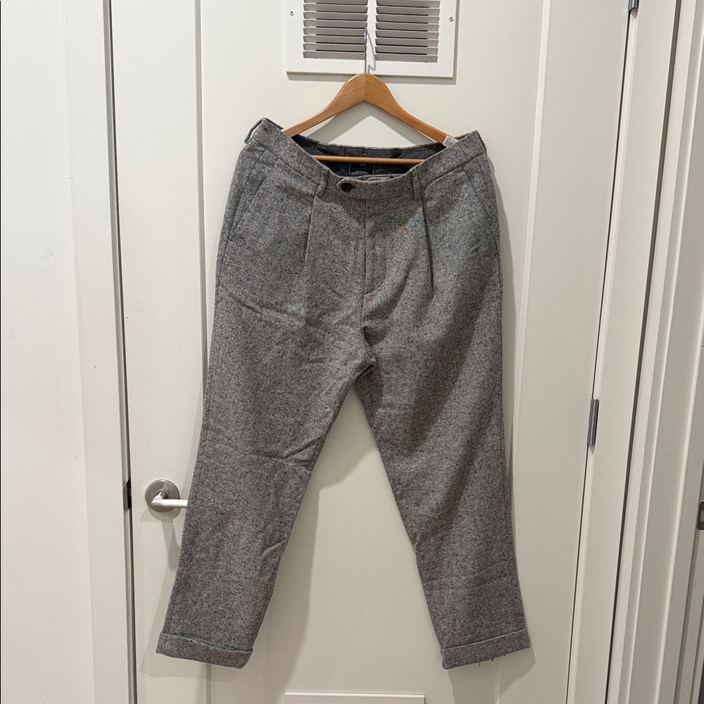 Todd Snyder - Men's Gray Wool Pants